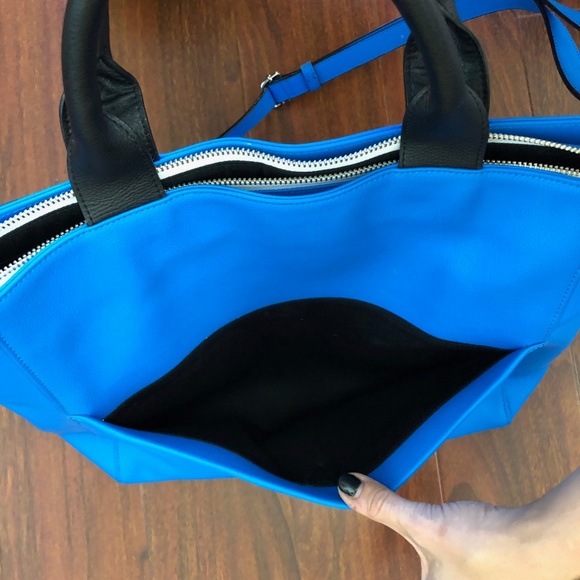 Halogen Leather Tote with Removable Clutch - Picture 6 of 8